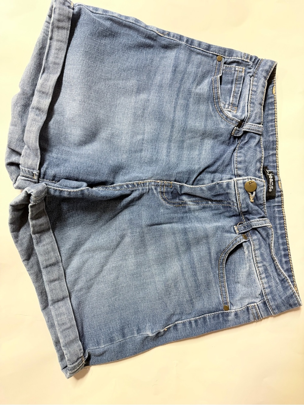 d. jeans Light Blue Jean Shorts